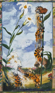 LEE Eun, artwork, Flowers and Trees_Worm Shower, 2026
