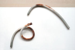 Song Jihyun SONG JIHYUN, artwork, Celadon pipes, 2022