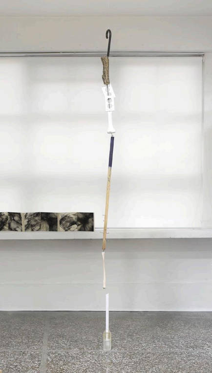 Ryu Jeongha, artwork, Walking stick2222, 2022